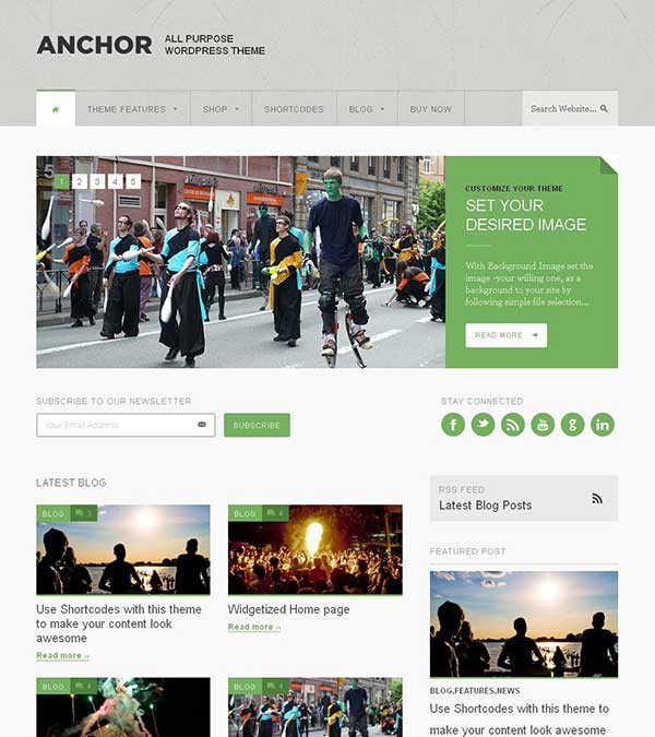 Download Anchor Magazine WordPress Theme