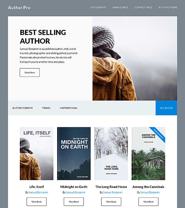 Author Pro Genesis WordPress Theme