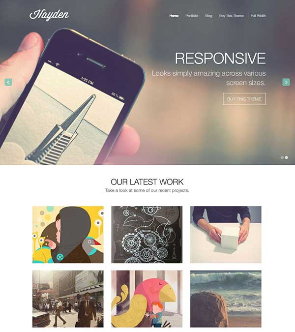 Hayden Agency WordPress Theme