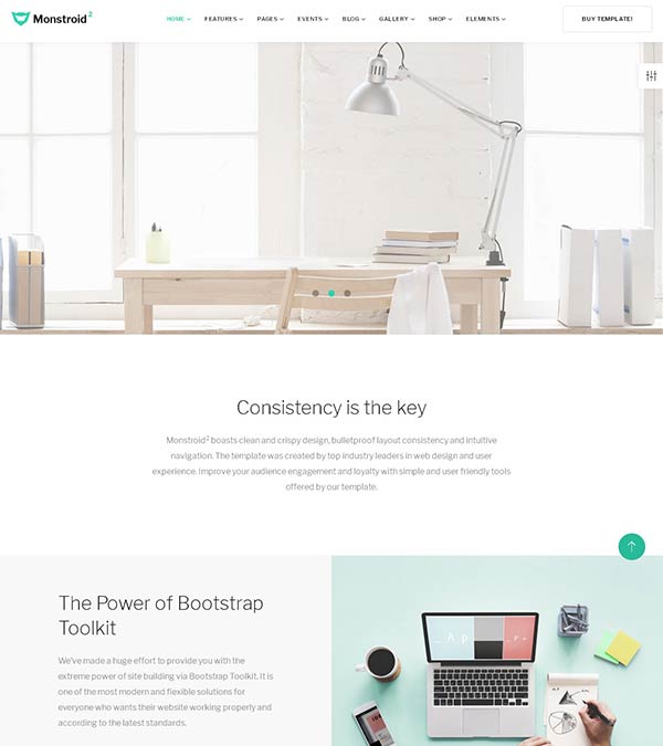 Monstroid2 Multipurpose Web Template