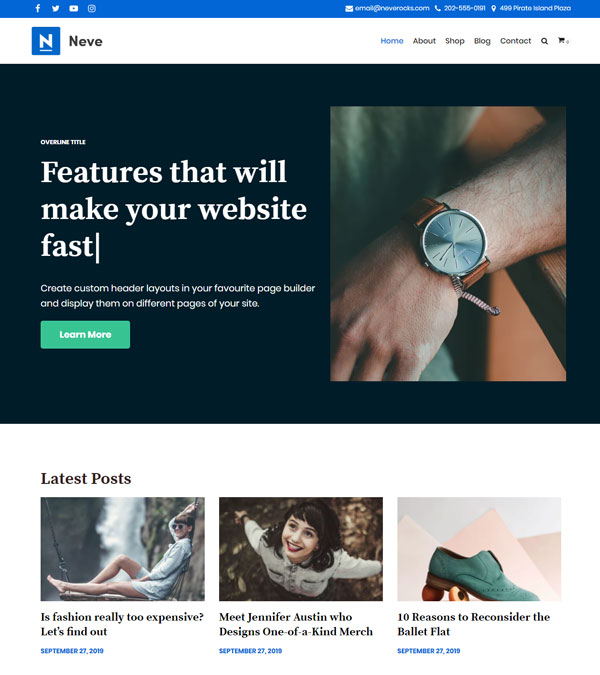 Download Neve Pro WordPress Theme