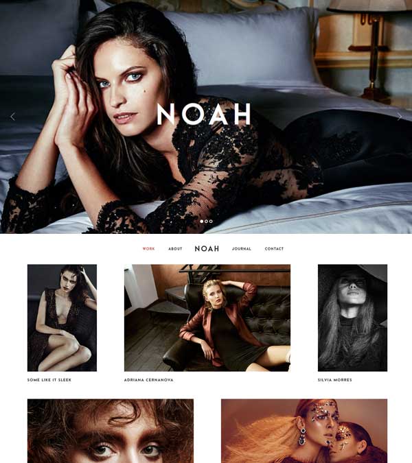 Download Noah Photography Portfolio WP Theme