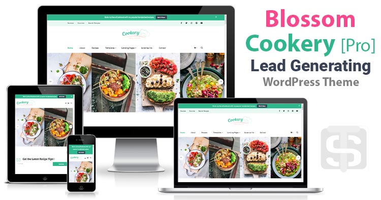 Cookery Pro Lead Generating Recipe Theme