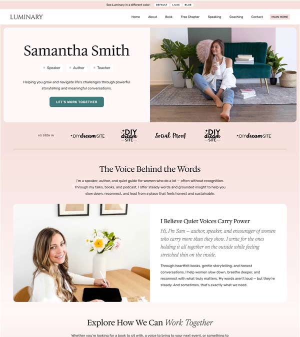 Luminary Coaches Kadence WP Theme